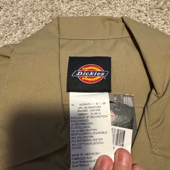 Dickies Men's Khaki Chinos - Picture 5 of 5